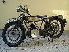 Triumph TWN K III 250&nbsp;cm3 deux temps (1926).