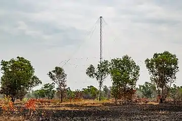 Antenne de Radio Televisyen Malaysia (RTM), Tuaran, district de Sabah, Malaisie