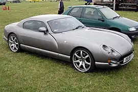 TVR Cerbera avec la nouvelle face avant
