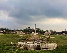 Extrémité de la spina