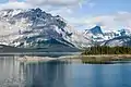 Upper Kananaskis Lake dans le Peter Lougheed Provincial Park