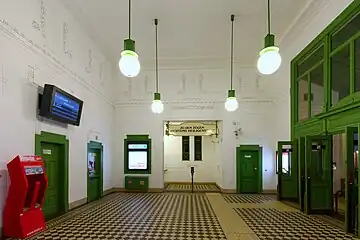 L'accès au quai en direction de Heiligenstadt.