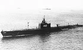 illustration de USS Trout (SS-202)