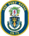 Badge de l'USS Port Royal.