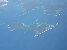 Vue aérienne de Uke-shima