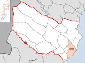 Localisation de Umeå