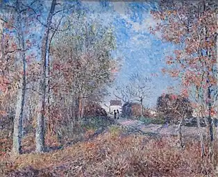 Un Coin de Bois aux Sablons (1883)Musée d'Orsay.