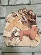 Une station du chemin de croix.