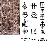 Ur-Ningirsu Ensi Lagashki, « Ur-Ningirsu, gouverneur de Lagash »