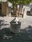 Urne funéraire de marbre. IVe et IIIe siècles av. J.-C.