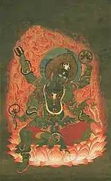 Ususama Myoo. H. env.60 cm. XIe&nbsp;siècle(?)