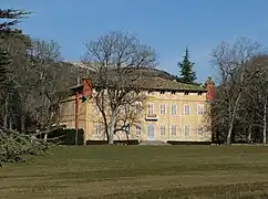 Le nouveau château du XVIIIe&nbsp;siècle.