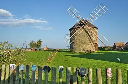 Moulin de Větrný.