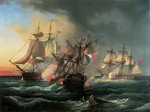 illustration de HMS Amazon (1795)
