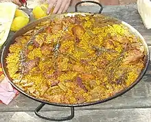 Paella valencienne.