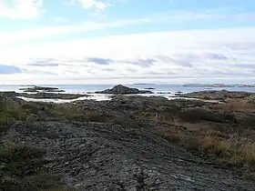 L'île de Vargö en novembre.