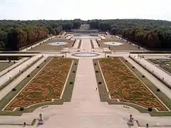 Les broderies du parc de Vaux-le-Vicomte