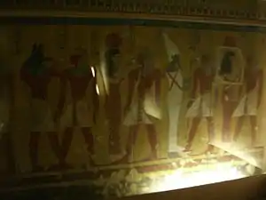 Autre vue de l'antichambre de la tombe de Thoutmôsis&nbsp;IV