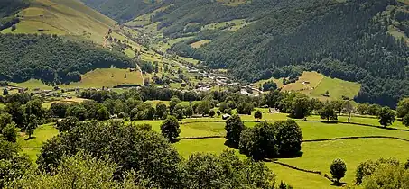 La vallée de Vega de Pas.