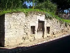 Cave externe, rue du Pontceau.