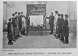 l'école de viticulture en 1907,