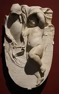 Ange se couvrant la tête d'un voile, musée des Beaux-Arts de Marseille.