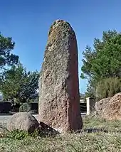 Menhir de Veyssières no&nbsp;2
