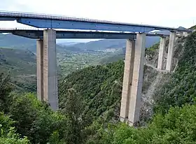 Le viaduc Rago le 8 mai 2013.