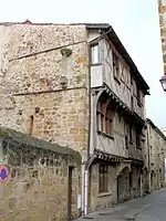 Maison en pans de bois de la rue du Palais