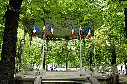 Kiosque à musique de la source de l'Hôpital