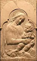 Vierge à l'enfantBas-relief