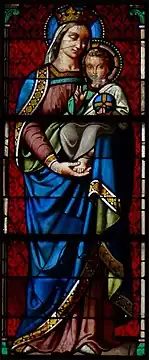 Vierge à l'Enfant tenant le globe crucifère