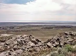 La dépression de Karagiye.