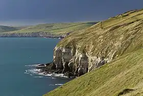 Vue sur la côte sud de l'île de Purbeck