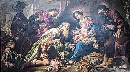 L'Adoration des mages de Claude Vignon