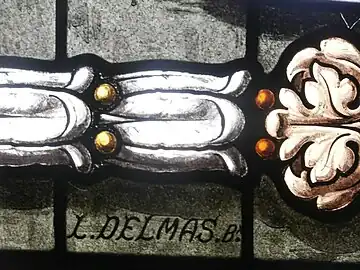 Signature de la verrière