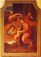 Sainte famille du XVIIIe&nbsp;siècle.