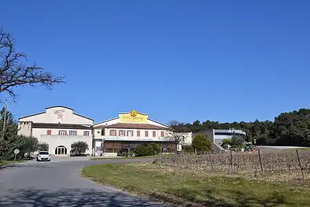 La Vinsobraise, cave coopérative.