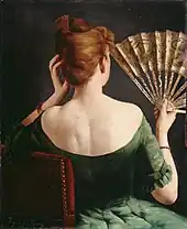 Virginie Géo-Rémy, L'éventail de grand-mère, 1887