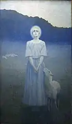 Vision de sainte Geneviève (1892), Paris, musée d'Orsay.