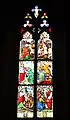 vitrail du transept (à gauche)