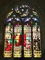 Ce vitrail est peut-être celui datant du XVIe&nbsp;siècle.