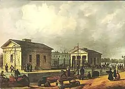 La Porte d'octroi de Flandre (1825‐1860).