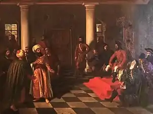 Vlad l'Empaleur et les plénipotentiaires turcs (1861-1864), Bucarest, musée national d'Art de Roumanie.