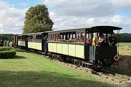 Voitures ex-Tramways de la Sarthe et ex-POC.