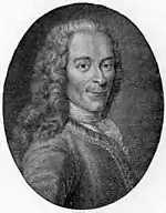 Voltaire, écrivain et philosophe français.