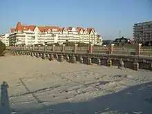 Vue actuelle de la digue-promenade de Paul Ridoux.