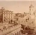 Vue d'Alger, 1857. Tirage sur papier salé d'après un négatif papier.