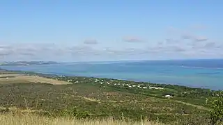 Vue sur le quartier de Poé