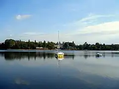 Photographie du lac Durowo à Wągrowiec.